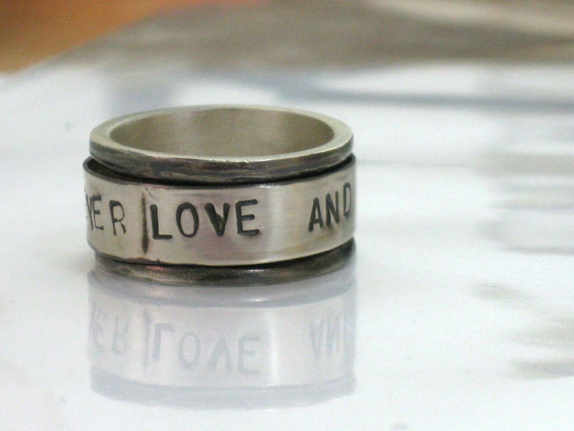 The crow ring set real love store is forever