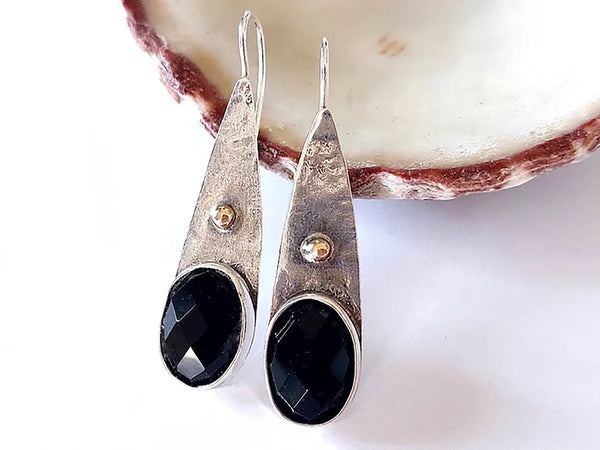 Black Onyx Earrings