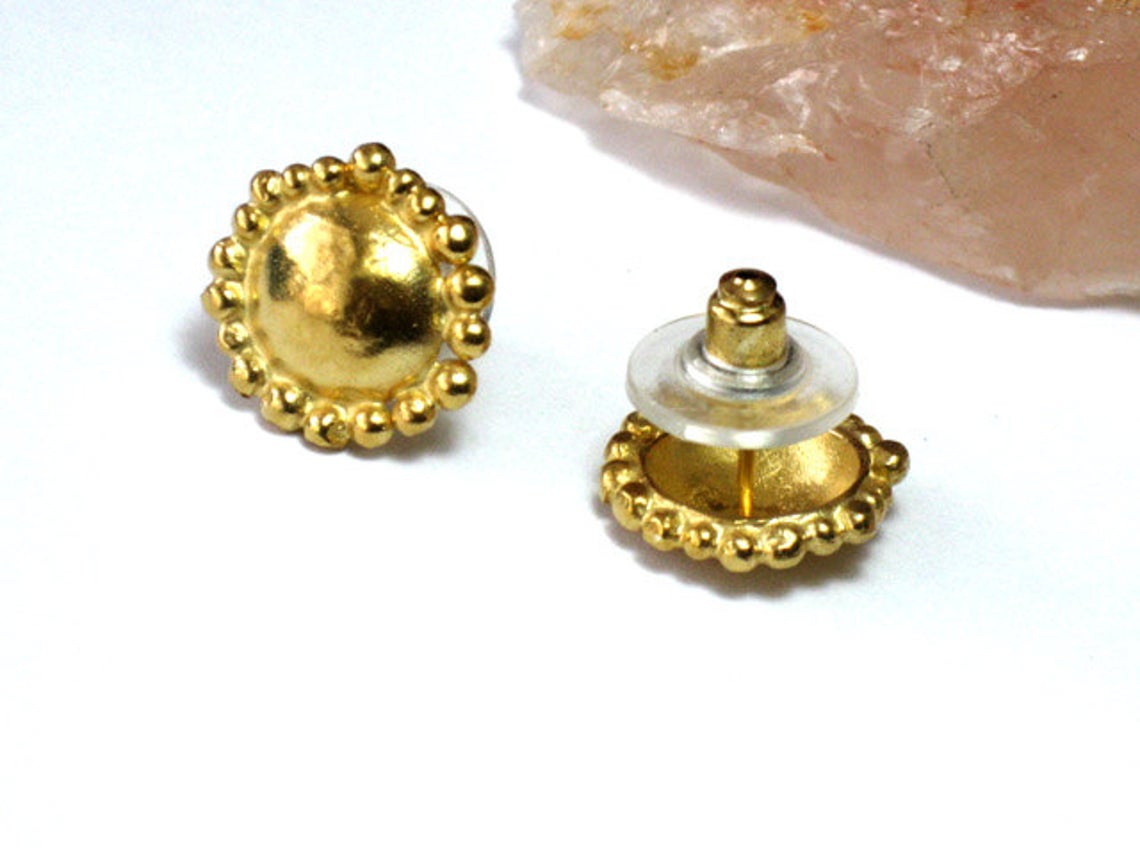 Everyday Gold Stud Earrings