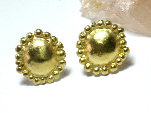 Everyday Gold Stud Earrings